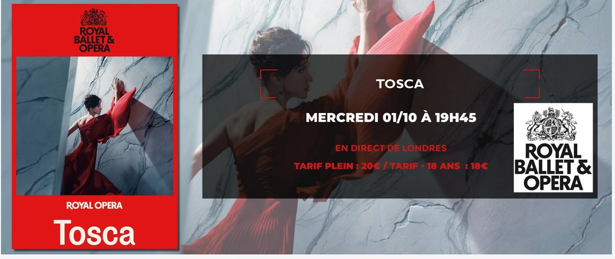 Opéra au cinéma Aurore de vitré.